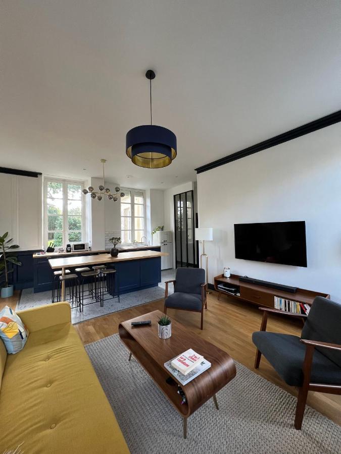 Bright Apt 70M2 In Bayeux Historic Center W Pkg Екстер'єр фото